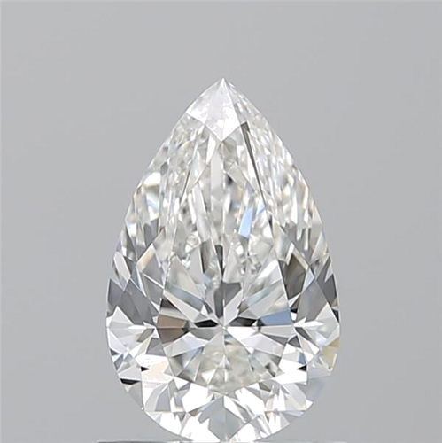 1.01 carat G-VVS2 Natūralus Pear Deimantas (1)