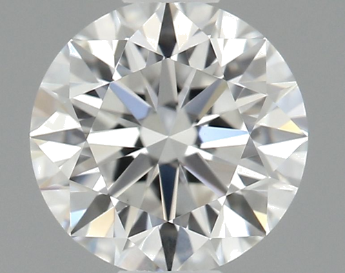 0.5 carat F-VVS2 Very Good cut Natūralus Round Deimantas (1)