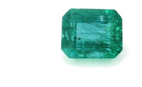 1.71 carat GREEN STEP cut Octagonal Smaragdas (1)