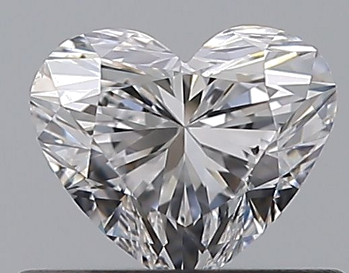 0.5 carat D-SI1 Natūralus Heart Deimantas (1)