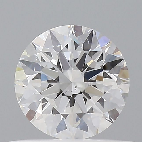 0.51 carat E-SI1 Excellent cut Natūralus Round Deimantas (1)