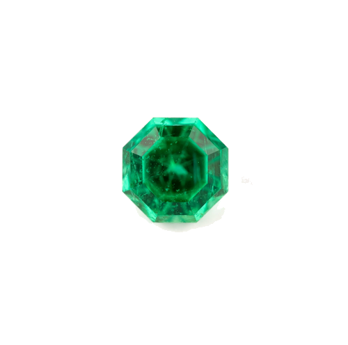 0.55 carat GREEN Octagonal Smaragdas (1)