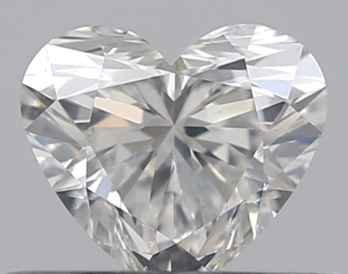 0.36 carat E-VS2 Natūralus Heart Deimantas (1)