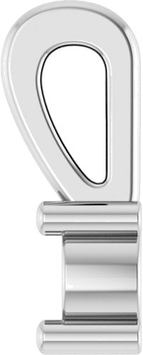 Pakabukas „Family Bar“ 925 Sidabro Round 3.5mm (3)