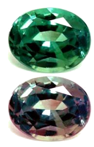 0.37 carat GREEN Oval Alexandrite (1)