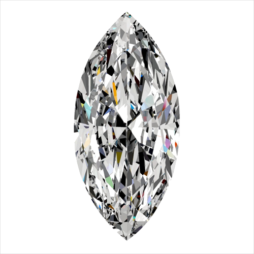 0.32 carat D-VVS1 Natūralus Marquise Deimantas (1)