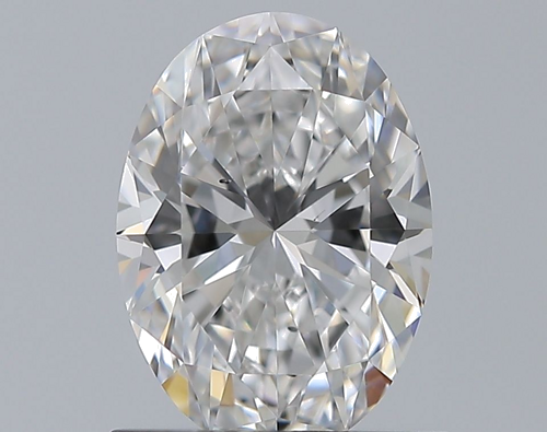 0.9 carat D-SI1 Natūralus Oval Deimantas (1)