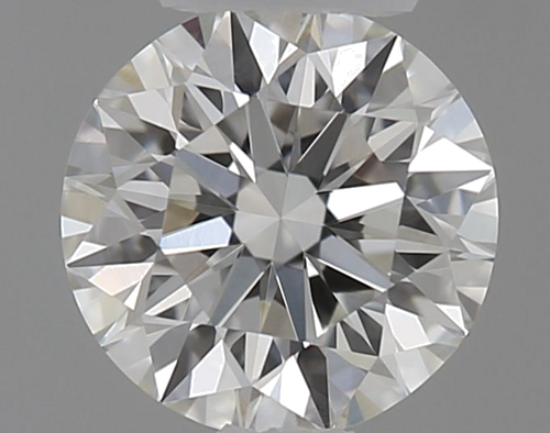 0.37 carat I-VVS1 Excellent cut Natūralus Round Deimantas (1)