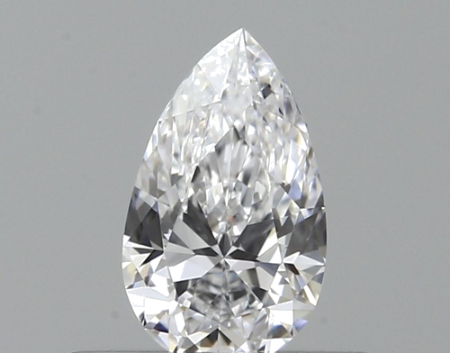 0.28 carat D-IF Natūralus Pear Deimantas (1)