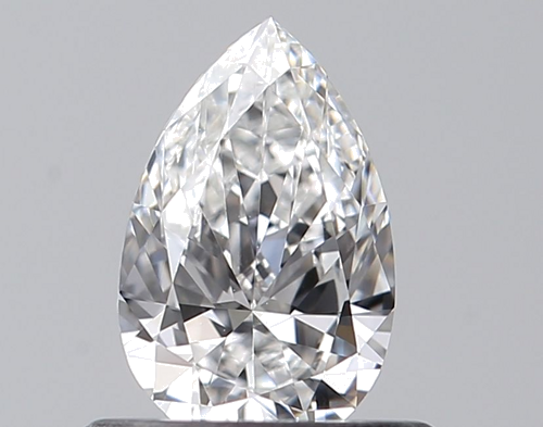 0.5 carat E-VS2 Natūralus Pear Deimantas (1)