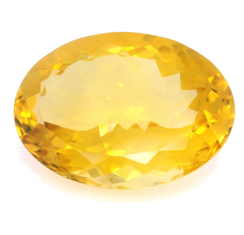 28.04 carat YELLOW Oval Citrine (1)