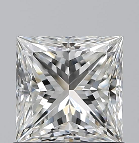 0.9 carat I-VVS2 Natūralus Princess Deimantas (1)