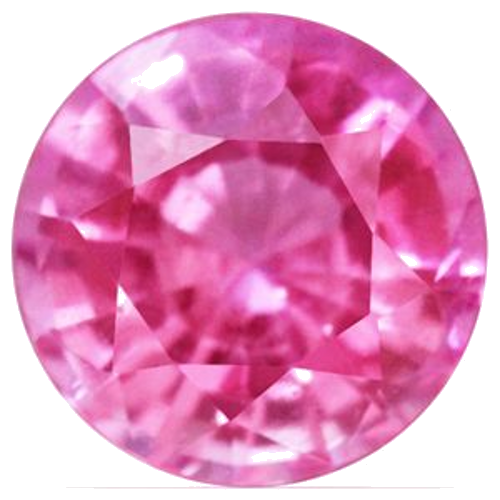 0.68 carat PINK Round Safyras (1)