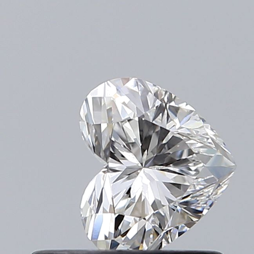 0.5 carat F-VS1 Natūralus Heart Deimantas (1)
