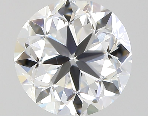 0.5 carat D-VVS2 GD cut Natūralus Round Deimantas (1)