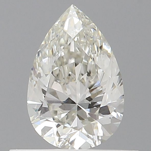 0.51 carat I-VS2 Natūralus Pear Deimantas (1)
