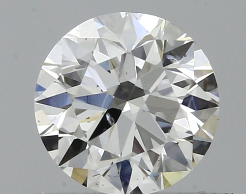 0.5 carat G-SI2 Excellent cut Natūralus Round Deimantas (1)
