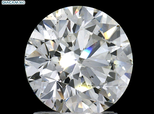 2.0 carat I-SI1 Excellent cut Natūralus Round Deimantas (1)