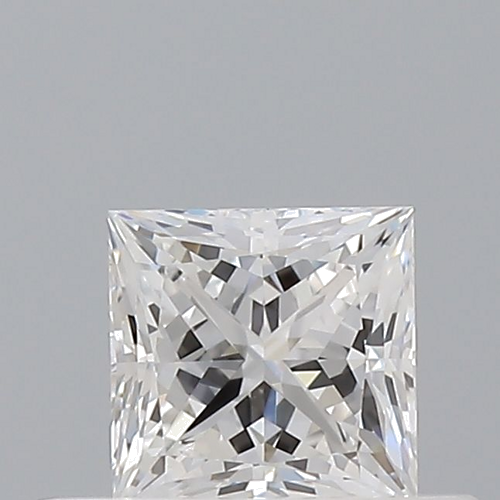 0.4 carat E-VVS1 Natūralus Princess Deimantas (1)