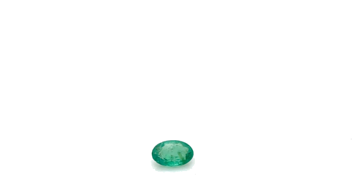 0.37 carat GREEN Oval Smaragdas (1)