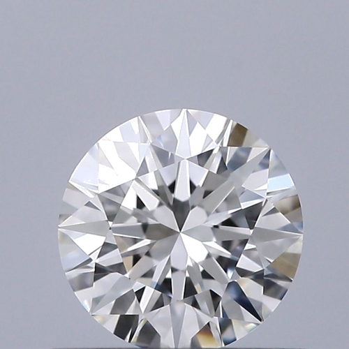0.57 carat F-VVS1 Excellent cut Natūralus Round Deimantas (1)