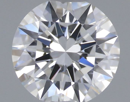 0.51 carat F-VVS1 Excellent cut Natūralus Round Deimantas (1)
