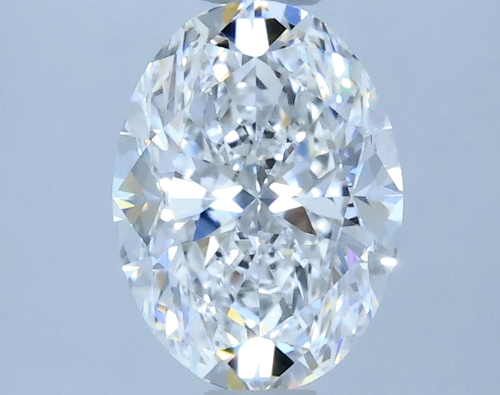 0.7 carat D-VS1 Natūralus Oval Deimantas (1)