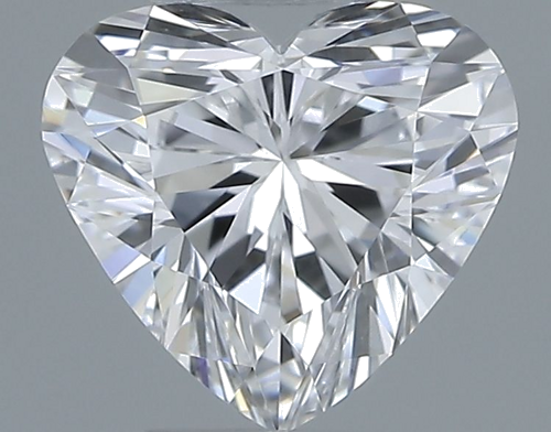 0.6 carat D-VS1 Natūralus Heart Deimantas (1)