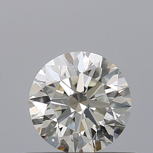 0.55 carat J-SI1 Excellent cut Natūralus Round Deimantas (1)