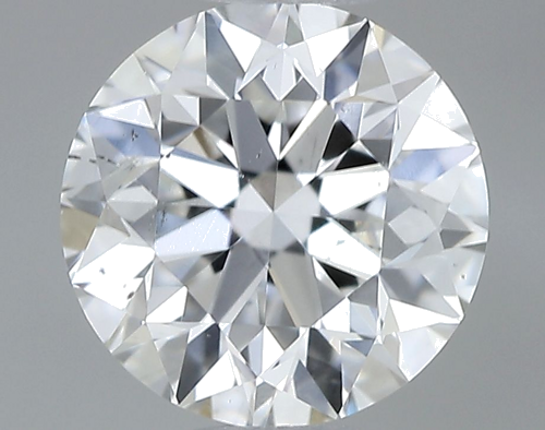 0.5 carat F-SI1 GD cut Natūralus Round Deimantas (1)