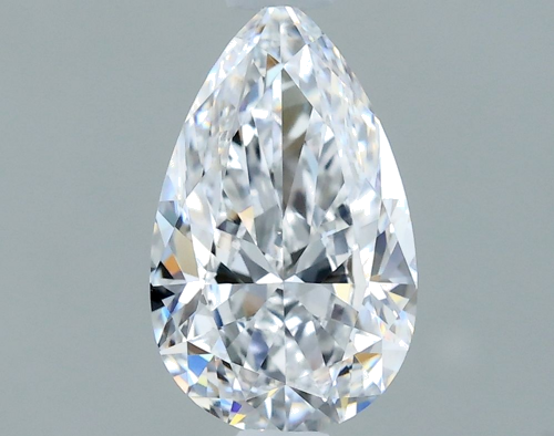 0.73 carat D-VS1 Natūralus Pear Deimantas (1)