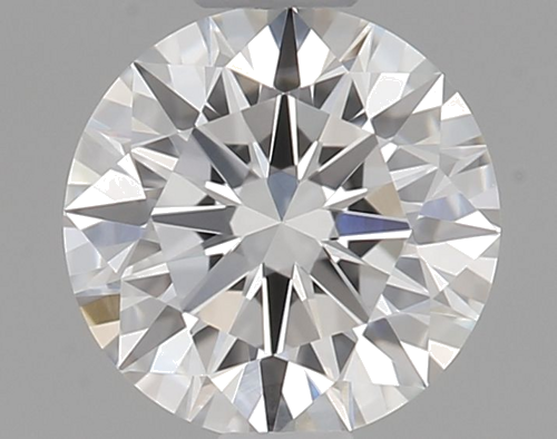 0.43 carat F-VVS2 Excellent cut Natūralus Round Deimantas (1)