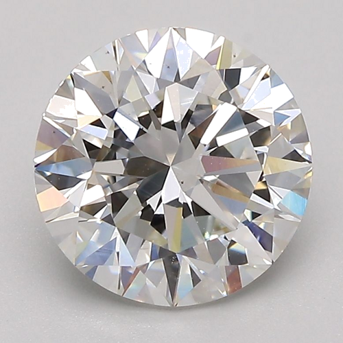 2.7 carat H-VS1 Excellent cut Natūralus Round Deimantas (1)