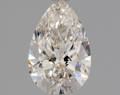 0.5 carat I-VVS2 Natūralus Pear Deimantas (1)