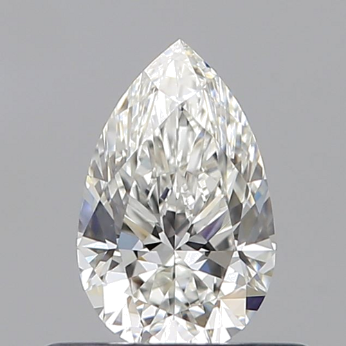 0.51 carat H-VS2 Natūralus Pear Deimantas (1)