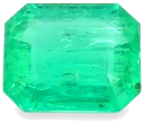4.13 carat GREEN STEP cut Octagonal Smaragdas (1)