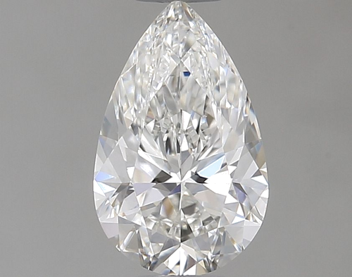 0.5 carat G-VVS1 Natūralus Pear Deimantas (1)
