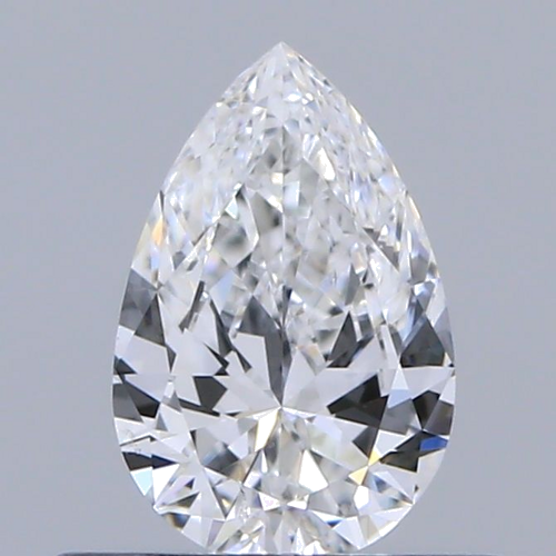 0.4 carat E-SI1 Natūralus Pear Deimantas (1)