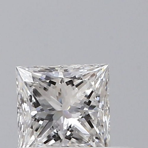 0.4 carat E-SI1 Natūralus Princess Deimantas (1)