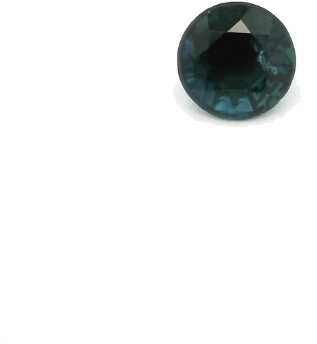 0.58 carat BLUE Round Safyras (1)