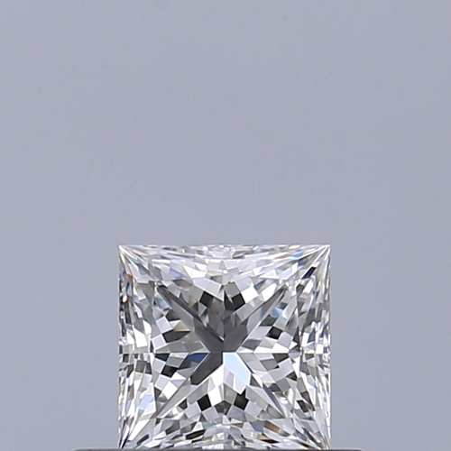 0.41 carat E-VVS1 Natūralus Princess Deimantas (1)