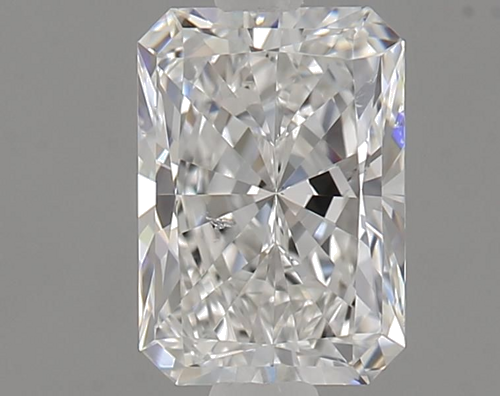 0.9 carat F-SI2 Natūralus Radiant Deimantas (1)