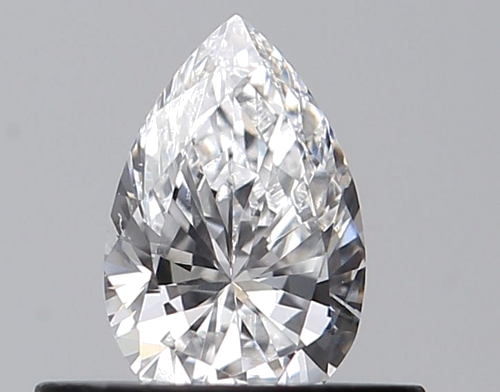 0.36 carat D-VS1 Natūralus Pear Deimantas (1)