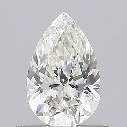 0.5 carat J-VS1 Natūralus Pear Deimantas (1)
