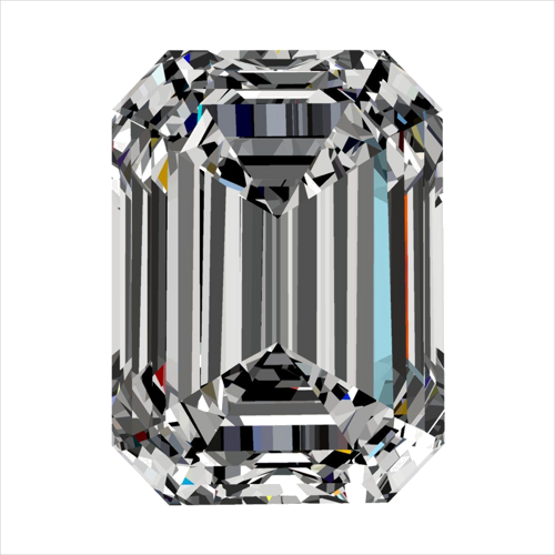 0.3 carat D-VS1 Natūralus Emerald Deimantas (1)