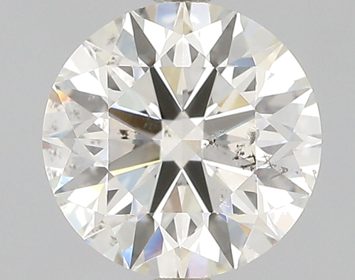 1.5 carat K-SI2 Excellent cut Natūralus Round Deimantas (1)