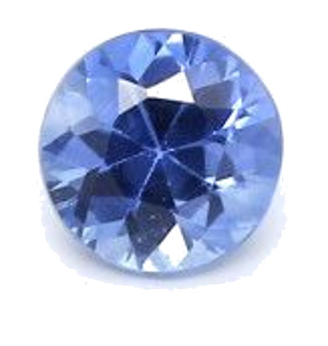 0.24 carat BLUE BRILLIANT cut Round Safyras (1)
