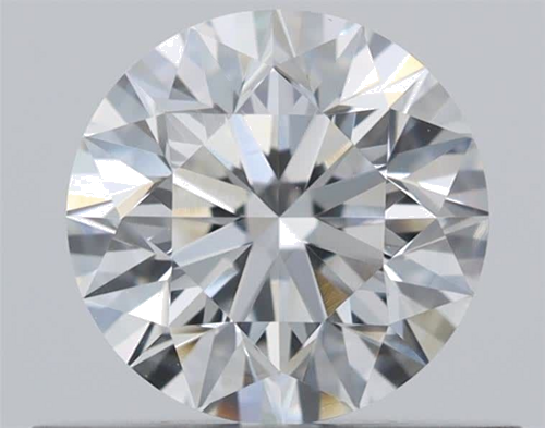 0.5 carat G-VVS2 Very Good cut Natūralus Round Deimantas (1)