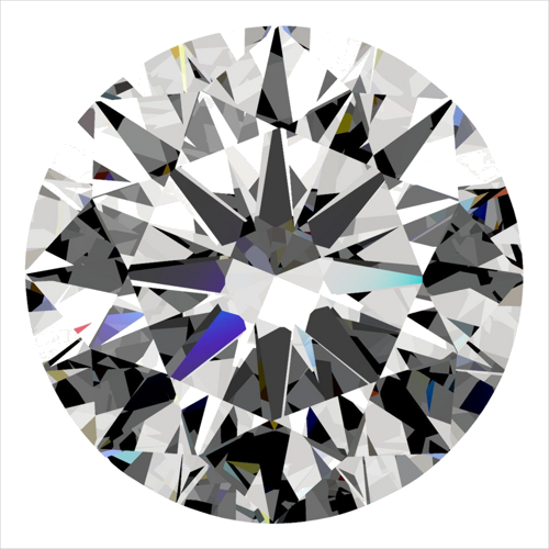 0.3 carat D-VVS1 Excellent cut Natūralus Round Deimantas (1)