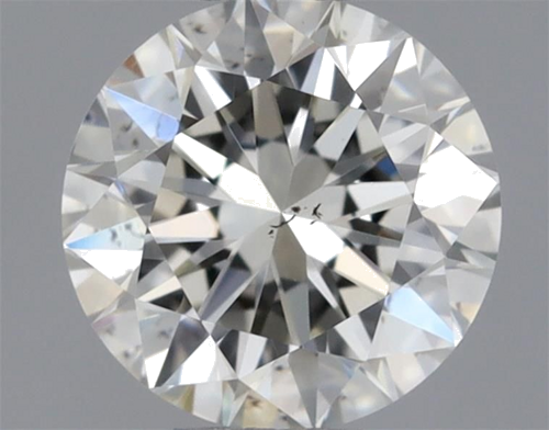 0.37 carat K-SI1 Very Good cut Natūralus Round Deimantas (1)